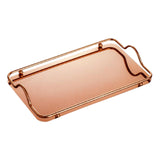 Maxbell European Style Fruit Plate Stainless Steel Decor Snack Nut Tableware Bowl Rose Gold