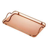 Maxbell European Style Fruit Plate Stainless Steel Decor Snack Nut Tableware Bowl Rose Gold