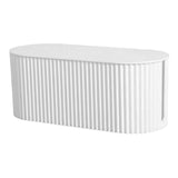 Maxbell Cable Management Box Hide Conceal Cord Organizer Box for Computer Desk white