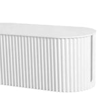 Maxbell Cable Management Box Hide Conceal Cord Organizer Box for Computer Desk white