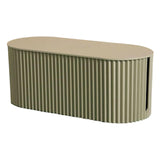 Maxbell Cable Management Box Hide Conceal Cord Organizer Box for Computer Desk grey green