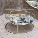 Maxbell Bathroom Counter Organizer Multifunctional for Skincare Product Lipstick Colorful
