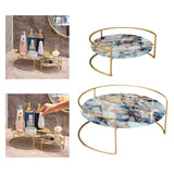 Maxbell Bathroom Counter Organizer Multifunctional for Skincare Product Lipstick Colorful