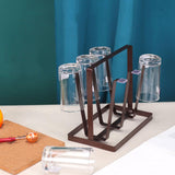 Maxbell Cup Drying Rack Stand Non Slip Organizer for Tea Cups Drinking Glass Kitchen