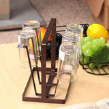 Maxbell Cup Drying Rack Stand Non Slip Organizer for Tea Cups Drinking Glass Kitchen
