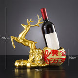 Maxbell Bottle Holder Rack Display Stand Free Standing for Decoration Aureate