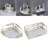 Maxbell Bathroom Countertop Organizer Corner for holder Countertop Bathroom Sector