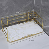 Maxbell Bathroom Countertop Organizer Corner for holder Countertop Bathroom Rectangle