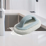 Maxbell Multipurpose Dish Brush with Handle Dish Scrubber for Cleaning Utensils Blue
