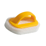 Maxbell Multipurpose Dish Brush with Handle Dish Scrubber for Cleaning Utensils Yellow