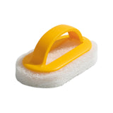 Maxbell Multipurpose Dish Brush with Handle Dish Scrubber for Cleaning Utensils Yellow