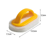 Maxbell Multipurpose Dish Brush with Handle Dish Scrubber for Cleaning Utensils Yellow