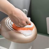 Maxbell Multipurpose Dish Brush with Handle Dish Scrubber for Cleaning Utensils White