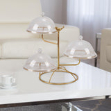 Maxbell Cupcake Stand Display Stand Serving Stand Storage Rack for Buffet Dessert with lid