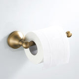 Maxbell Adjustable Toilet Paper Roll Holder Adhesive Tissue Organizer for Home
