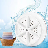 Maxbell Household Mini Washing Machine USB Powered for Business Trip Camping Outdoor Pink