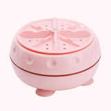Maxbell Household Mini Washing Machine USB Powered for Business Trip Camping Outdoor Pink