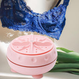 Maxbell Household Mini Washing Machine USB Powered for Business Trip Camping Outdoor Pink