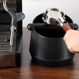 Maxbell Espresso Knock Container Espresso Waste Bin Non Slip Base for Home Black