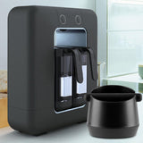 Maxbell Espresso Knock Container Espresso Waste Bin Non Slip Base for Home Black