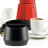 Maxbell Espresso Knock Container Espresso Waste Bin Non Slip Base for Home Black