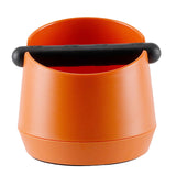 Maxbell Espresso Knock Container Espresso Waste Bin Non Slip Base for Home Orange