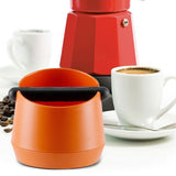 Maxbell Espresso Knock Container Espresso Waste Bin Non Slip Base for Home Orange