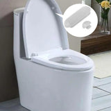 Maxbell Bidet Toilet Lid Bumpers Replacement Kit Toilet Accessories for Hotel Home White