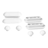 Maxbell Bidet Toilet Lid Bumpers Replacement Kit Toilet Accessories for Hotel Home White