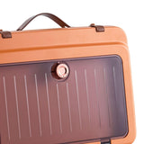 Maxbell File Document Organizer Multi Pocket for Cards passports & Certificate Orange