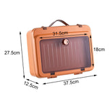 Maxbell File Document Organizer Multi Pocket for Cards passports & Certificate Orange