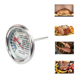 Maxbell Metal Temperature Measure Tool Reliable Kitchen Gadget for Oven BBQ Barbecue