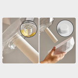 Maxbell Fruit Bowl Vegetables Holder Sturdy Multifunction for Table Office Bread Clear