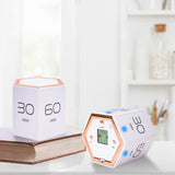 Maxbell Hexagon Timer Time Management Tool for Cooking Baking Office Black