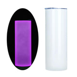 Maxbell Premium Skinny Tumblers Reusable Double Wall Insulated for for Heat Transfer violet