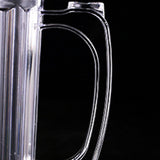 Maxbell Clear Beer Mug Barware Drinkware Beverage Cup Unbreakable for Home 400ml