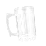 Maxbell Clear Beer Mug Barware Drinkware Beverage Cup Unbreakable for Home 600ml
