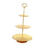 Maxbell Cake Stand Storage Tray Dresser Organizer Cosmetic Rack for Kitchen Desktop 3 Tier