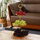 Maxbell Cake Stand Storage Tray Dresser Organizer Cosmetic Rack for Kitchen Desktop 3 Tier