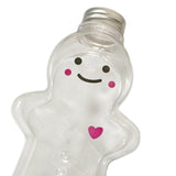 Maxbell 10Pack Christmas Bottles 500ml Water Bottle Wrapping Bottle for Beverage Clear