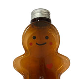 Maxbell 10Pack Christmas Bottles 500ml Water Bottle Wrapping Bottle for Beverage Brown