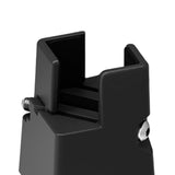Maxbell Adjustable Chair Couch Furniture Risers with Screw Clamp Easily Install Black