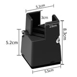 Maxbell Adjustable Chair Couch Furniture Risers with Screw Clamp Easily Install Black