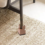 Maxbell Adjustable Chair Couch Furniture Risers with Screw Clamp Easily Install Brown