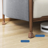 Maxbell Adjustable Chair Couch Furniture Risers with Screw Clamp Easily Install Brown