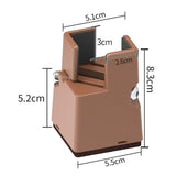 Maxbell Adjustable Chair Couch Furniture Risers with Screw Clamp Easily Install Brown