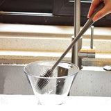 Maxbell Household Bottle Brush Long Handle Bottle Scourer for Cups Bottles Mugs