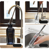 Maxbell Household Bottle Brush Long Handle Bottle Scourer for Cups Bottles Mugs