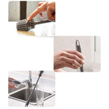 Maxbell Household Bottle Brush Long Handle Bottle Scourer for Cups Bottles Mugs