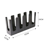 Maxbell Throwaway Paper Cup Dispenser Storage Coffee Restaurant Tabletop Cup Holder No Bracket